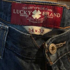 Lucky Jeans Men’s 181 Relaxed Straight 34x32